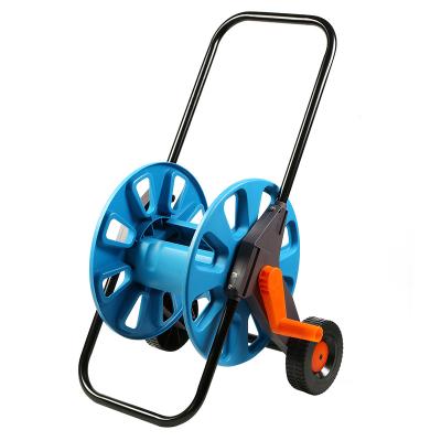 China Adjustable Garden Hose Reel Trolley Cart for Hose Reel Holder Hold Other Tools for sale