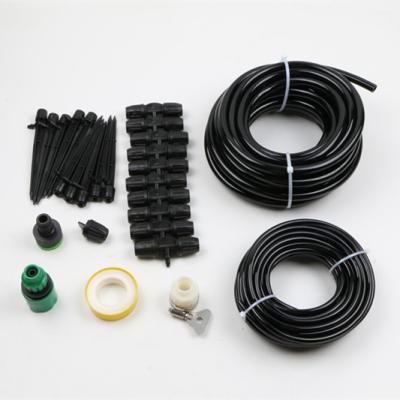 China Plastic DIY Micro Automatic Drip Irrigation System Garden Watering Kits With Adjustable Flow Device for sale