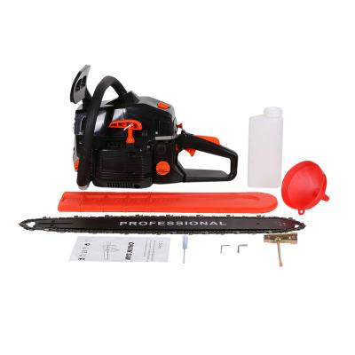 China Powerful 2-Stroke Petrol Gasoline Chainsaw With Guide Bar Cutting Garden Wood Chainsaws for sale