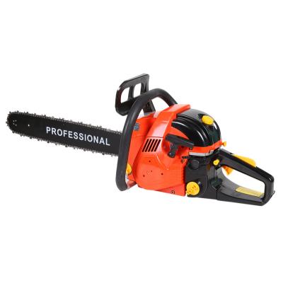 China High Quality Gasoline Chainsaw 2-Stroke Garden Tools Guide Bar Cordless Gasoline 2-Stroke Chainsaw for sale