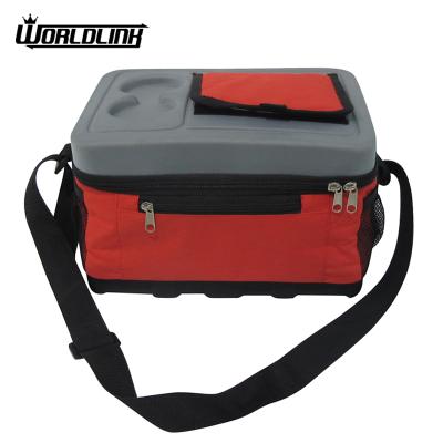 China Cooler Zipper Zipper Closure EVA Hard Shell Insulated Case Bag For Women And Man for sale