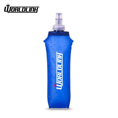 China Durable TPU Food Grade Folding Water Bottle For Sports for sale