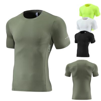 China Sustainable Men's Dry Sport Running T-Shirt Fit Pour Homme From (Quick Dry Fabric) For for sale