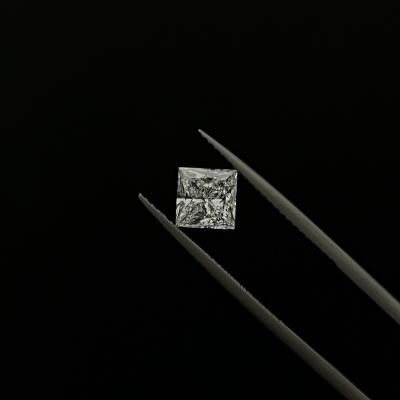 China XINGUANG Large Carat 3.06ct Synthetic Square Princess Cut CVD Diamond Lab for sale