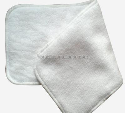 China Printed Super Bamboo Water Absorbent 100% Microfiber Insert Baby Cloth Diaper Insert for sale