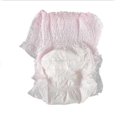 China Super Absorbent Disposable Soft Cotton Menstrual Period Pants Ultrathin Soft Lady Menstrual Period Pants for sale