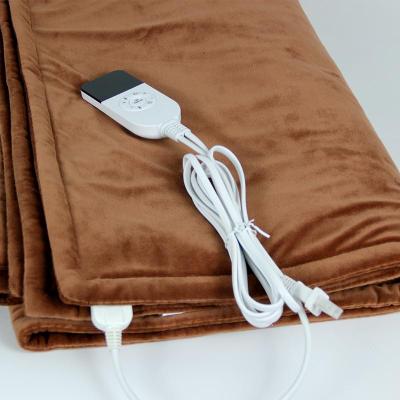 China 20201 Hot Sale Outdoor Washable Electric Battery Powered Heated Anti-Static Blanket for sale