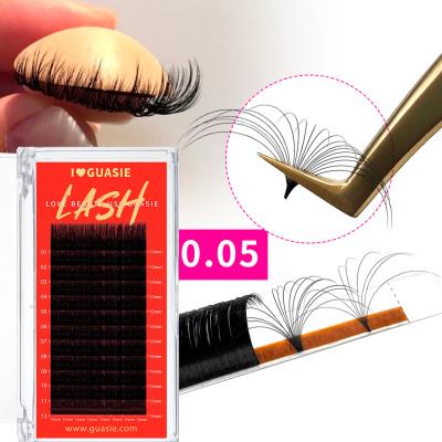 China Natural Blooming Easy Fanning Easy Graft Extension TraysOEM/ODM One Second Eyelash Fan Eyelash Extension Wholesale Eyelash Volume Extension for sale