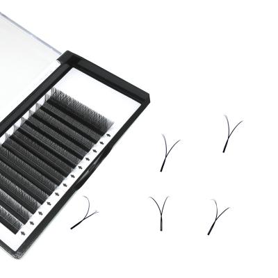 China Feather Double Layers 4D Y Shape Eyelash Individual 2d Volume Lash Extension Private Label Extensions For MakeupHot Sale Products for sale