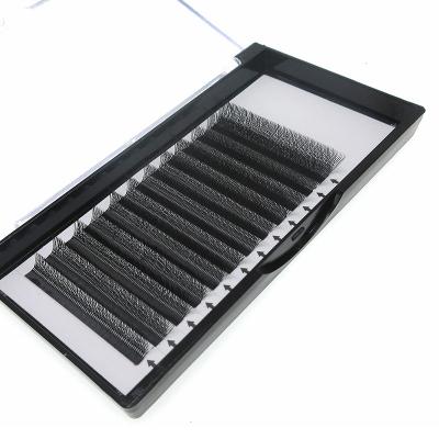 China Soft High Quality Black Custom Eyelashes Professional Grafted Eyelashes Mink Curly Eyelashes for sale