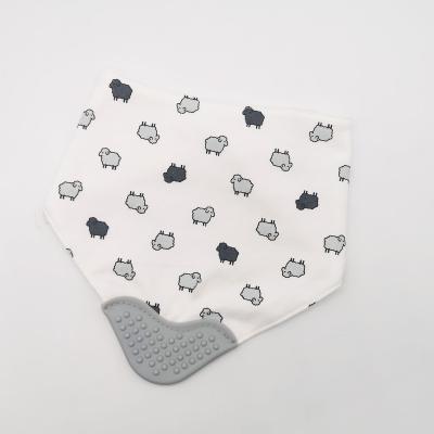 China 100% Washable Hot Selling 100% Amazon Style Baby Bibs Cotton Muslin Baby Bandana Bibs for sale