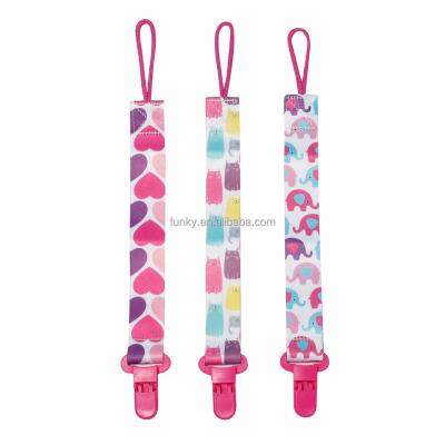 China Hot Sale BPA Free Pacifier Clip Holder, BPA Free Baby Care Dummy Clip Chain for sale