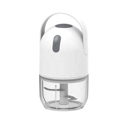 China Chopper Easy Cleaning Usb Charging Smart Car Food Mixer 2 in 1 Electric Mini Chopper for sale