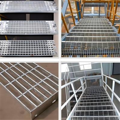 China Prefabricated Aluminum Stair Treads and Risers for sale