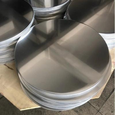 China 1050 1060 1100 3003 5052 Polished Surface Aluminum Circle Plate Round Sheet for Kitchen Ware for sale