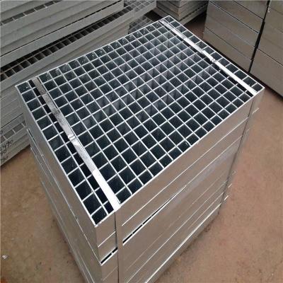 China Hot-Dipped Galvanised Mild Steel Trench Covers Metal Grate Steel Bar Grating for Walkway Structure for sale