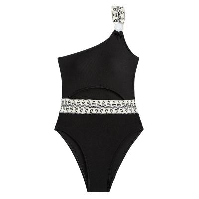 China 2022 China Wholesale Design Antibacterial Breathable Spandex One Piece Bikini for sale