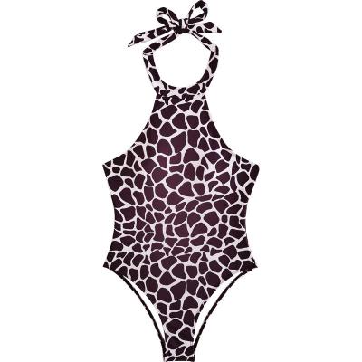 China Antibacterial Hollow Out Transparent Mesh One Piece Swimsuit Micro Bikini Thong Monokini for sale