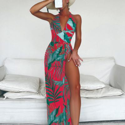 China Antibacterial Custom Made One-Piece Two-Piece Skirt Swimsuit Long Women's Beach Swimsuit for sale