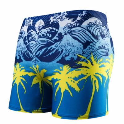 China Custom Men's Sports Swimming Shorts Breathable Elastic Beach Swim Trunks Surfing Summer Swim Trunks Shorts for sale