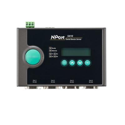 China NPORT 5450 4-port RS-232/422/485 Serial Server for MOXA Industrial Automation Essential for sale