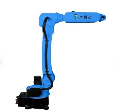 China Resultados de soldadura GBS10-C1650 Robot industrial con antorcha de soldadura en planta de fabricación en venta