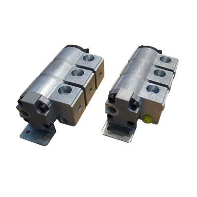 China GEAR MOTOR Hydraulic Flow Divider with 99% Synchronization Accuracy and 200L Rated Flow for sale