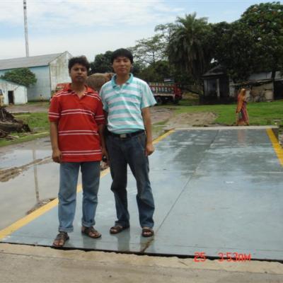 China High Quality Steel Material Q235B Truck Scales Electronic Weighbridge Made In China for sale