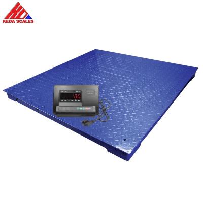 China High Quality Mild Steel Weighing Scale 3000kg Platform Floor Scale for sale