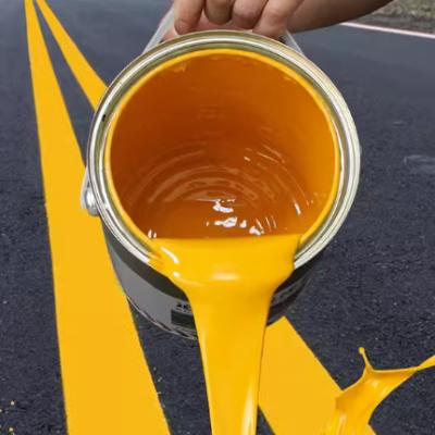 China Wasserbasierter industrieller Lackierungs-Zement Asphalt Road Marking Paint zu verkaufen