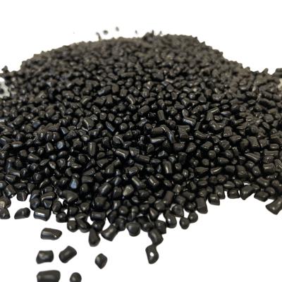 China Black Masterbatch with 30-60% Carbon Black Content for Plastic Products Manufacturing for sale