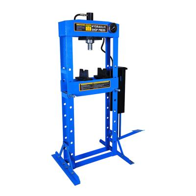 China 2020 Hot Sale High Quality Shop Press Hydraulic Shop Press With Gauge JR20PU for sale