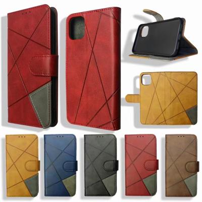 China Genuine Leather Flip Wallet Mobile Phone Case Magnetie Anti-fall Case For iPhone 12 Mini/12 Pro/12 pro Max Cell Phone Cover for sale