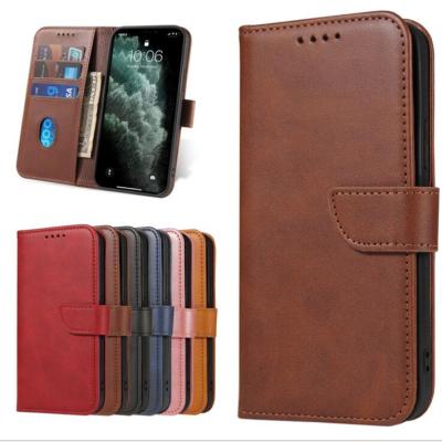 China Anti-drop Business Hot Product Leather Cell Phone Case For iPhone 12 ProMax PU Wallet Cell Phone Cover For iPhone 11 Magnetic Phone Case for sale