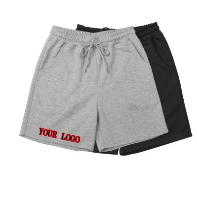 China Customized Logo Mens Cotton Shorts Sweat Men Fitness Running Short Breathable Gym Cotton Shorts Men for sale