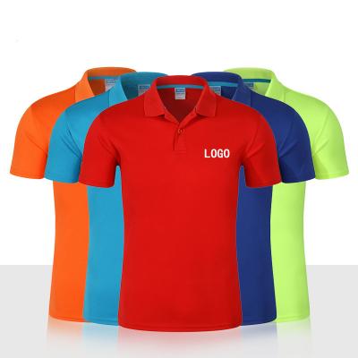 China High Quality 100% Polyester 10 Colors Custom Printing Embroidery Oem Logo Plain Blank Men's Polo T Shirt Polo Shirts for sale