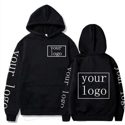 China Wholesale High Quality 100% Cotton Streetwear Men Pullover Bulk Unisex Oversize Hoodies Custom Printed Hoodies For Man for sale