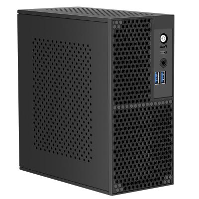 China SFF PC B760 com CPU 13/14th, Suporte a 4 telas Win 11 Pro 8x USB, 1x COM à venda