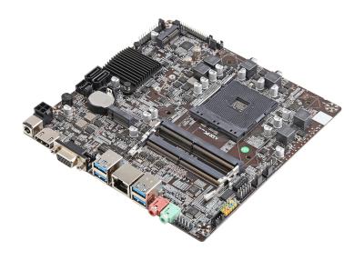 China NEWSMAY A320 Amd Ryzen Mini Itx Motherboard AM4/M.2/HMDI/VGA/LVDS/USB 3.0/DDR4 for sale