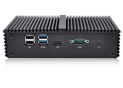 China 4 LAN-industrieller MINIpc passive abkühlende Intel Core I5-5200u 8GB DDR3L 128GB MSATA SSD zu verkaufen