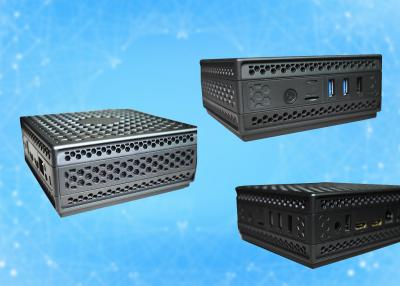 China Chipset Fanless los 5.08in los x 5.08in el x 1.89in de Intel del equipo de escritorio de Wifi de la marca dual en venta