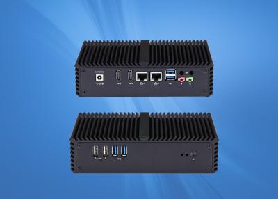 China Kein Fan industrieller Mini-PC mit Ethernet 2 LAN-Brandmauer Intel Core I3 4005U zu verkaufen