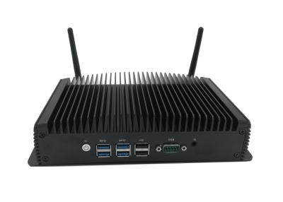 China I5-4200U Doppel-LAN Triple Display Industrial Fanless Computer zu verkaufen