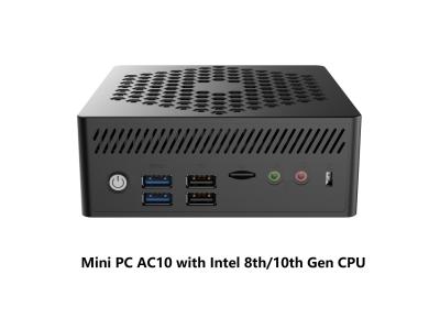 Chine mini unité centrale de traitement i5 de noyau d'Intel Quaq de PC de bureau de 1000Mbps USB 2,0 Intel Core à vendre