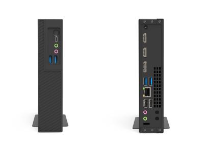 China Mini Tower-PC elfde cpu USB 3,2 GEN2-Type C 512GB SSD Barebone Mini Pc Te koop