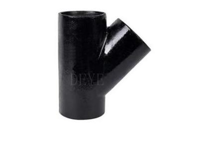 Cina Fittings per tubi in acciaio al carbonio saldato WYE Y Tee laterale con ANSI B16.9 in vendita