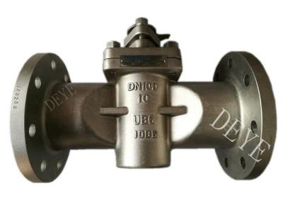 Chine Valve à gaz à huile en acier inoxydable Valve à bouchon en acier allié avec PN16 PN25 PN40 PN64 PV-010-DN100 à vendre