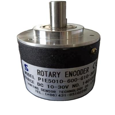 China Automatic Solid Shaft 10-30V Reciprocating Output Machine PIE5010-600-G10-30F Series 10mm Rotary Encoder for sale