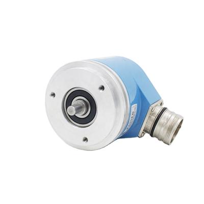 China Diameter 58mm TTL Solid Shaft Automation 6mm External Synchro Flange Type Rotary Encoder for sale