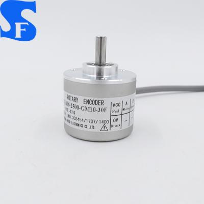 China Shaft Type Optical Incremental Rotary Sensor Speed ​​Sensor Solid Type Encoder for sale